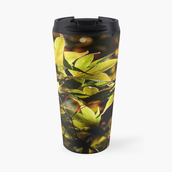 Illuminated Leaves Travel Mug