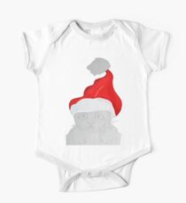 Cute Santa Kitty Cat (Original Drawing by Alice CCI) One Piece - Short Sleeve