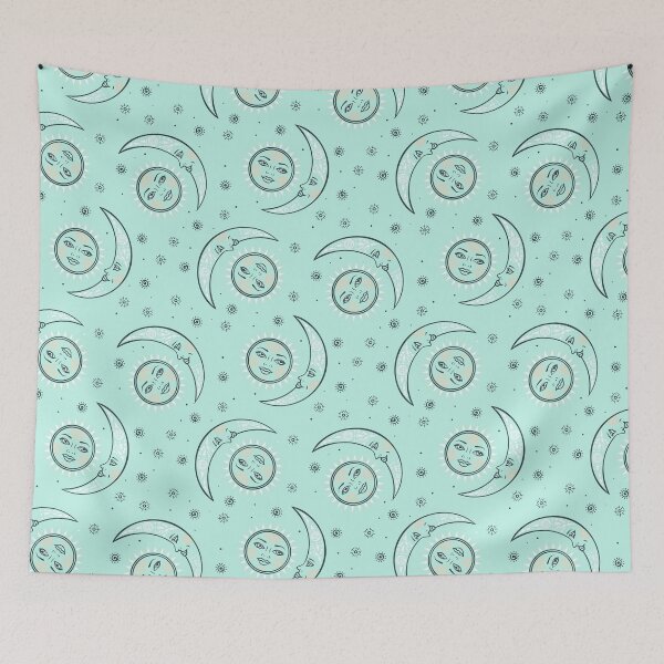 Item preview, Celestial boho chic print designed and sold by Daria Rosen.
