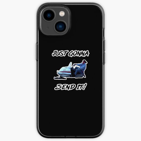 "Larry Enticer Just Gonna Send It Funny Larry Snowmobile Enticer 69 You Guys Silly Gift" iPhone