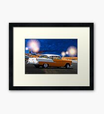 1955 Chevrolet Bel Air Two-Door Hardtop Framed Print