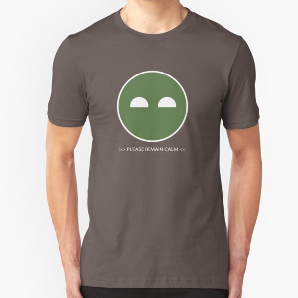 Halo ODST Superintendent - Calm Slim Fit T-Shirt