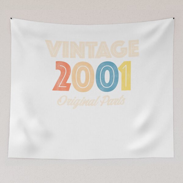 Item preview, Vintage Retro 2001 Birthday Original Parts designed and sold by Mmastert.