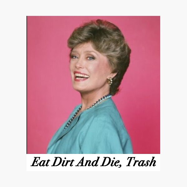 eat dirt and die trash moletom com capuz