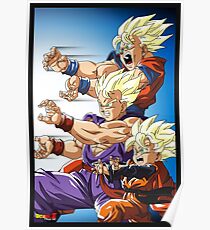 DBZ Son Goku Kamehameha Poster
