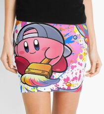 Kirby is a true artist Mini Skirt