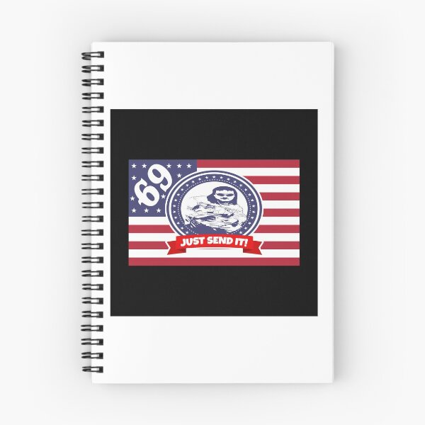 Item preview, LARRY ENTICER USA FLAG SNOWMOBILE ENTICER 69 Just Gonna Send It American President designed and sold by OurBestBuys.
