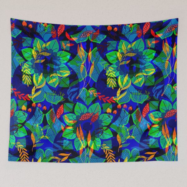 Item preview, Balinese Tropical Abstract designed and sold by lushkingdom.