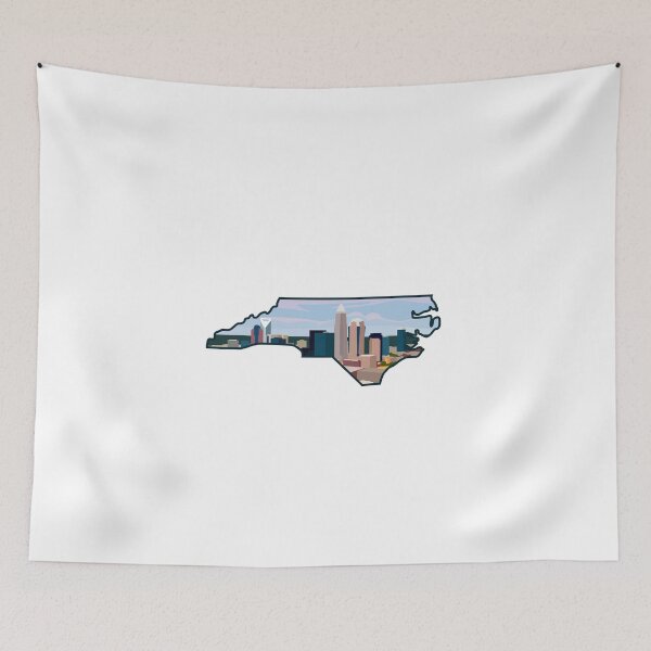 Item preview, Charlotte Skyline North Carolina State designed and sold by tlaprise.