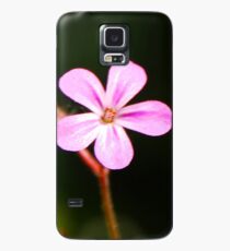 Tiny Pink Wild Flower Case/Skin for Samsung Galaxy