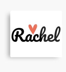 Rachel ♥ Metal Print