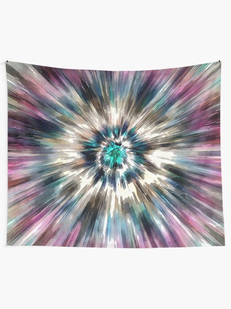 Alternate view of Starburst Tie Dye Tapestry