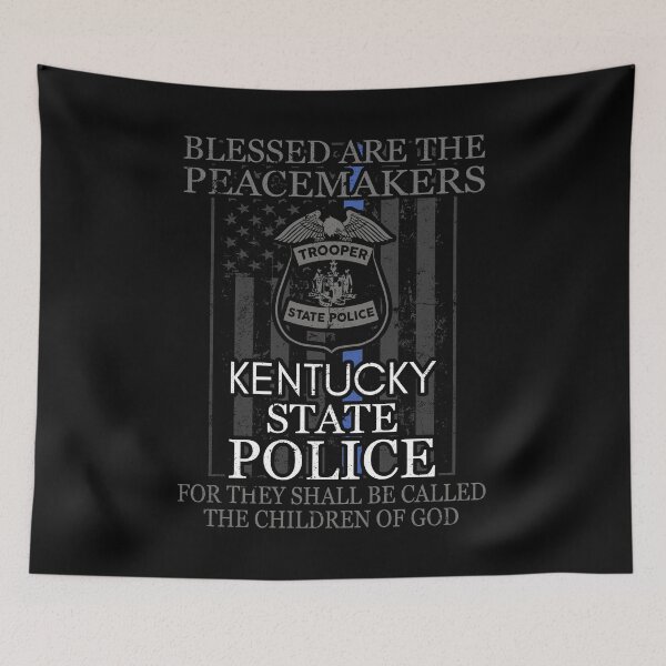 Artikelvorschau, Kentucky State Police Unterstützung Kentucky State Trooper entworfen und verkauft von shoppzee.