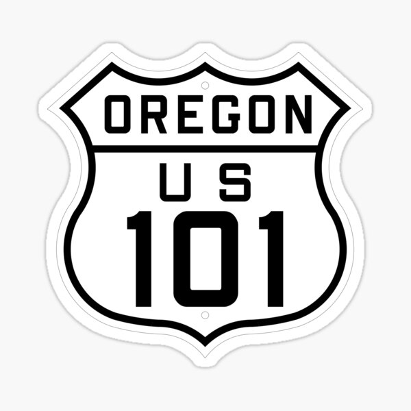 Item preview, US Route 101 (Oregon) 1926 Cutout Edition designed and sold by Joeybab3.