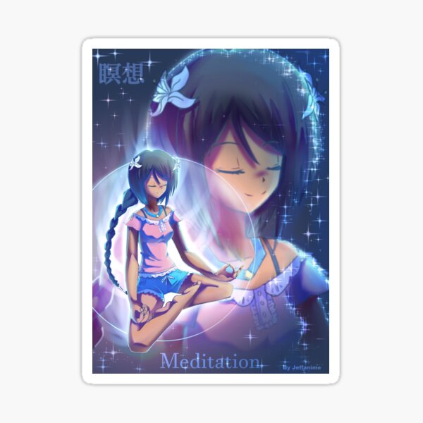 Meditation Sticker