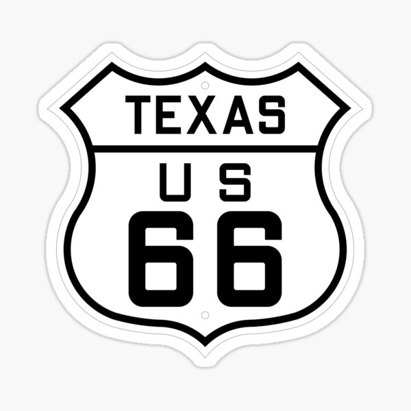 Item preview, US Route 66 (Texas) 1926 Cutout Edition designed and sold by Joeybab3.