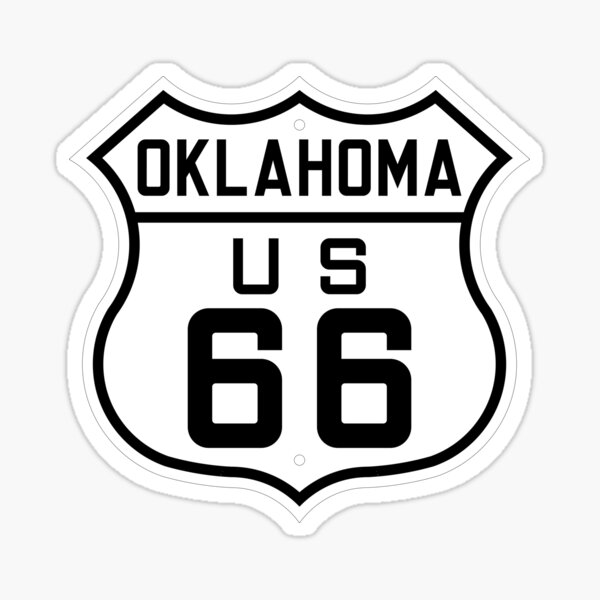 Item preview, US Route 66 (Oklahoma) 1926 Cutout Edition designed and sold by Joeybab3.