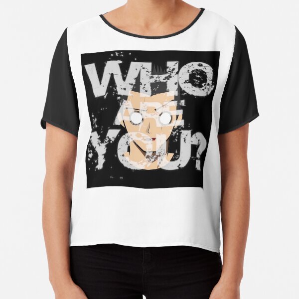 Who Are You? Chiffon Top