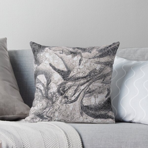 Item preview, Grey Black Detailed Marble designed and sold by kina lakhani.