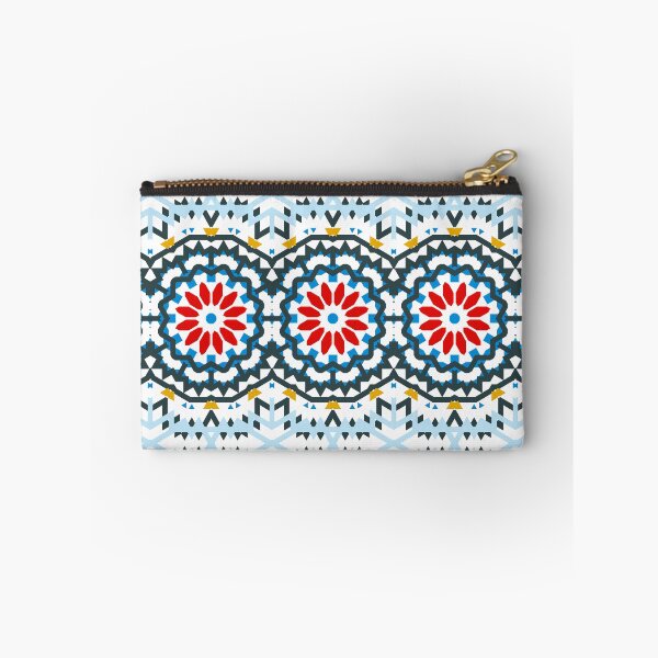 Item preview, Ethnic pattern with abstract flowers designed and sold by Daria Rosen.