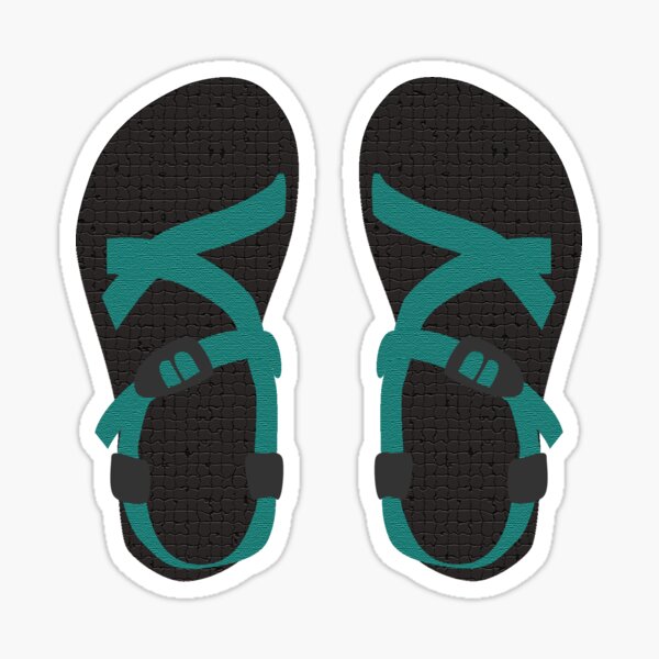 teal chacos
