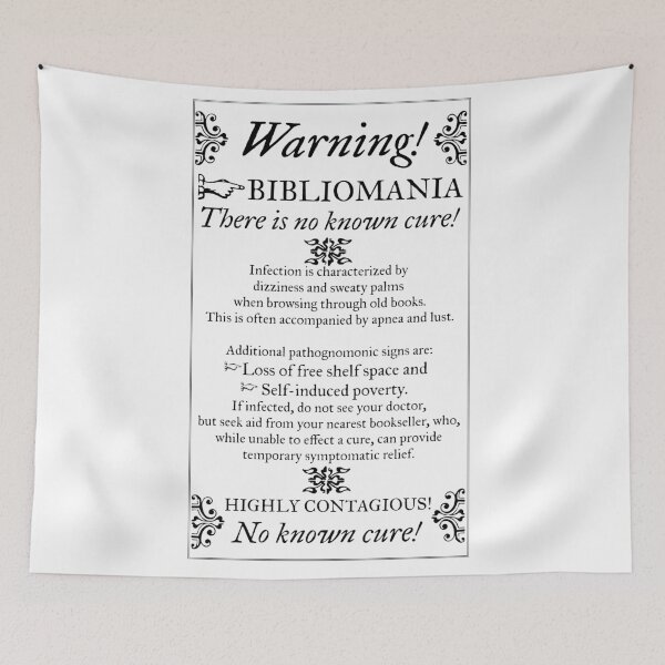 Item preview, Bibliomania designed and sold by candhdesigns.