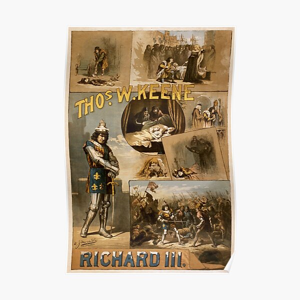 Richard Iii-Esperanza Poster-Foto Impresión Arte Original Regalo-el tercer 3RD