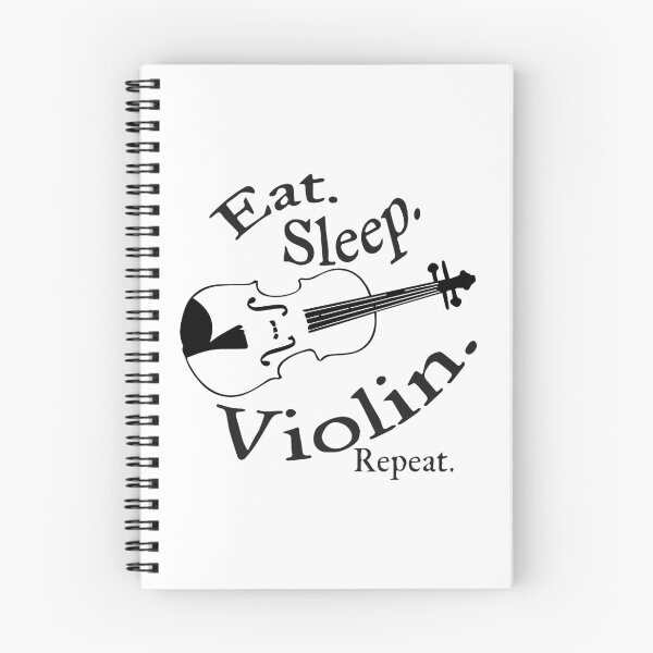 Item preview, Violin eat sleep repeat designed and sold by candhdesigns.