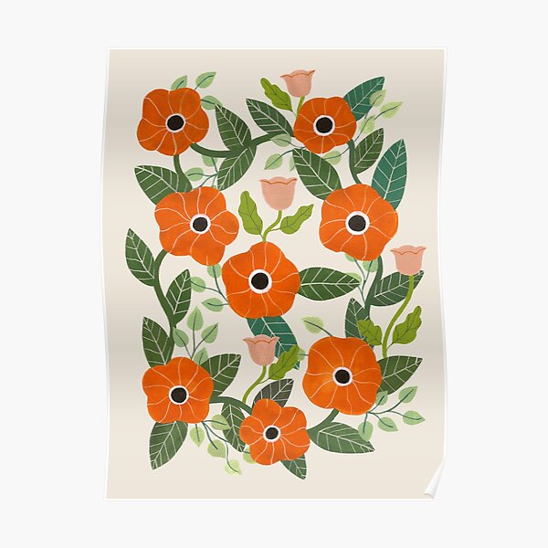 Poppies Poster