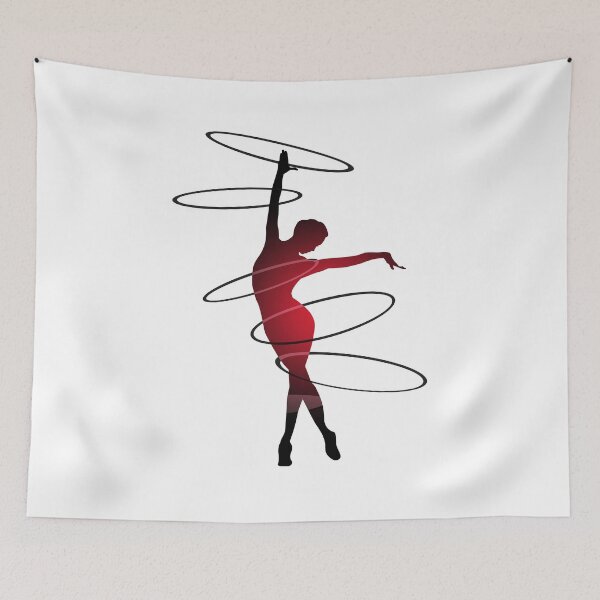Item preview, Circus Artist with Hula Hoops. designed and sold by Elenia Design.