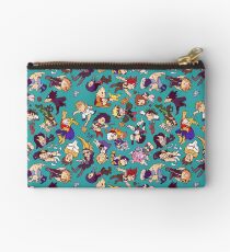 Plus Ultra Pattern Zipper Pouch