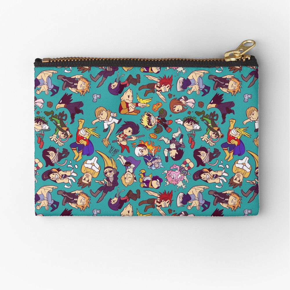 Plus Ultra Pattern Zipper Pouch