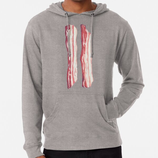 Bacon Strips Lightweight Hoodie