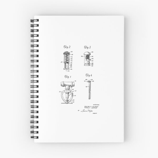 Item preview, Fire Sprinkler Vintage Patent Drawing designed and sold by TheYoungDesigns.