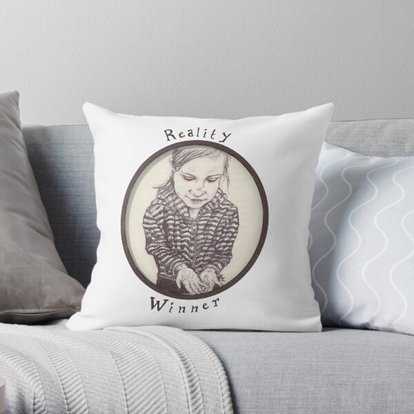 Reality Winner Throw Pillow
