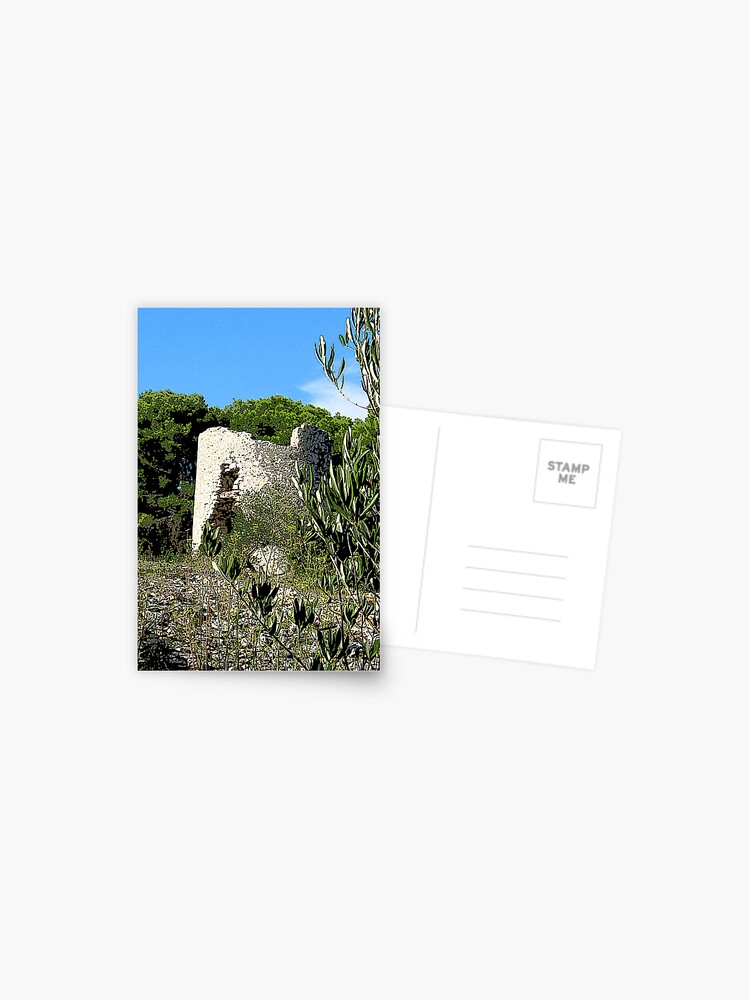 Thumbnail 1 of 2, Postcard, OLD WINDMILL designed and sold by TatianaMichaela.