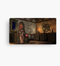 Crystalomancy Canvas Print