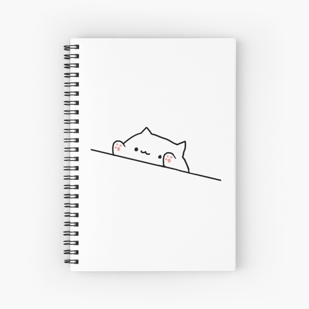 Bongo Cat Spiral Notebook