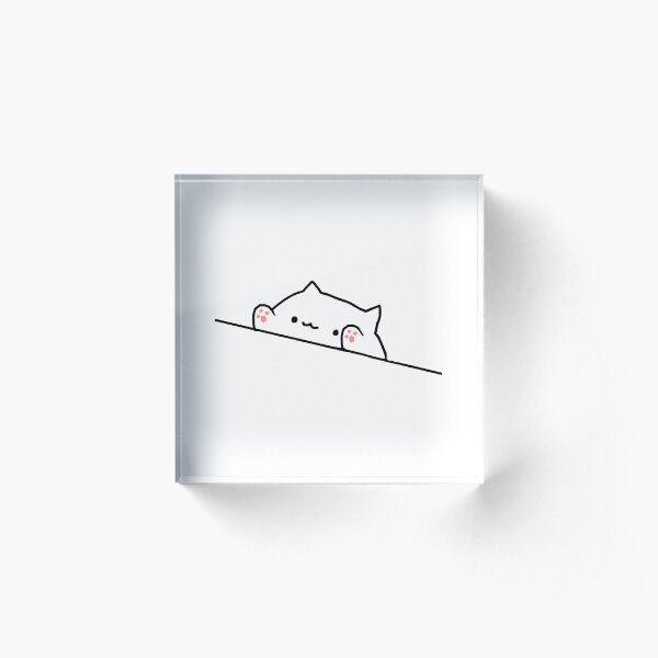 Bongo Cat Acrylic Block