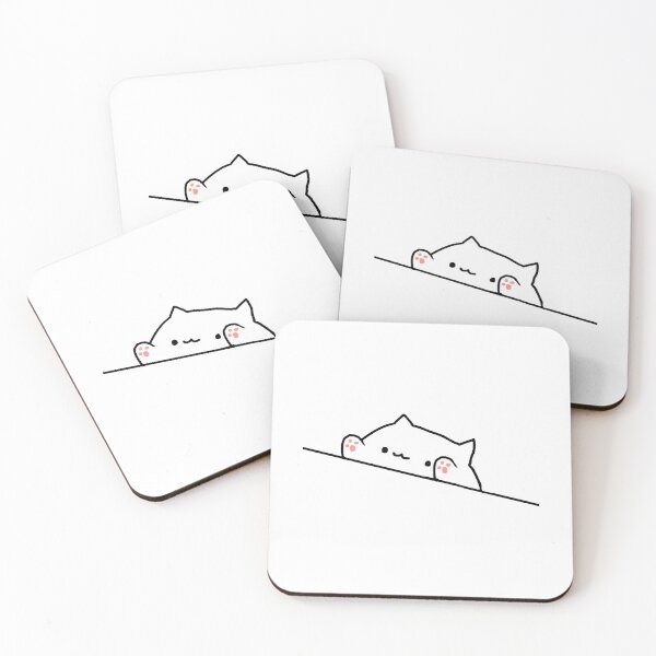 Bongo Cat Coasters (Set of 4)