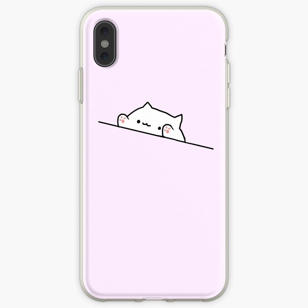  Bongo  Cat  iPhone Case  Cover by stertube Redbubble