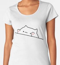 Bongo Cat Women's Premium T-Shirt