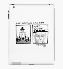 Giles Corey Goes To The Gym iPad Case/Skin