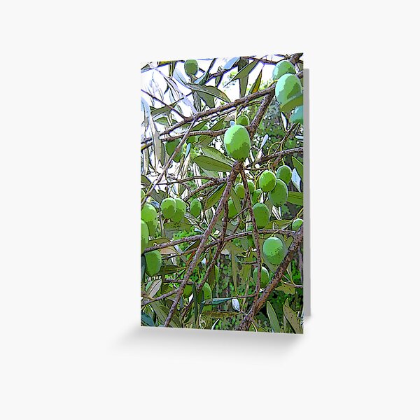 OLIVES Greeting Card