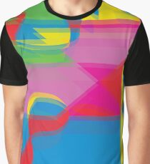 Farbexplosion! Grafik T-Shirt