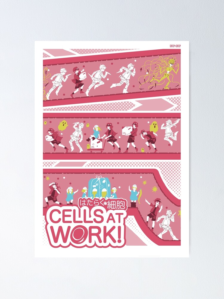 Hataraku Saibou - Cells At Work Poster for Sale by CherylKato