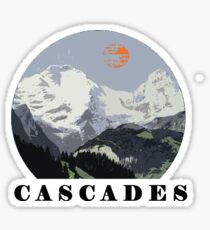 Erstaunlich die CASCADES Sticker