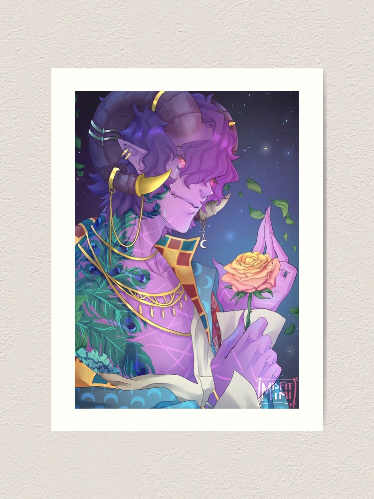 "In Memory Of Mollymauk" Art Print for Sale by MisfitMimi Redbubble