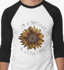 Sunflower Men's Baseball ¾ T-Shirt