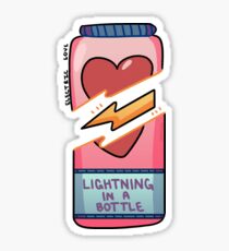 electric love Sticker